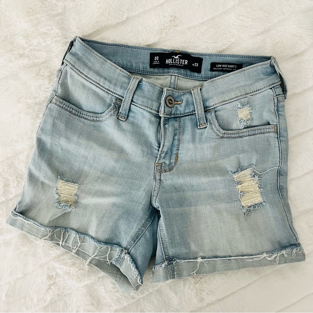 Hollister Low Rise Jean Shorts